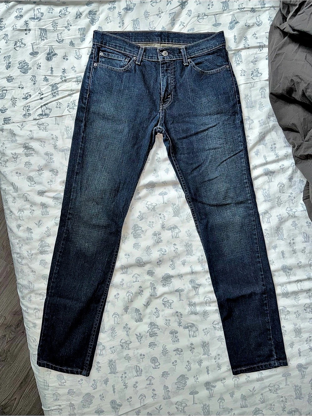 Levi's 511 Slim Fit Jeans Men's 32x32 Dark Wash Blue Denim